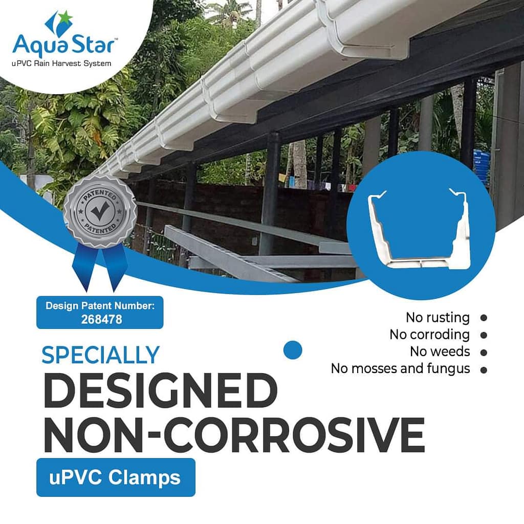 Aqua Star uPVC Rainwater Gutters in Guwahati OSV Distributors